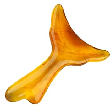 Appareil de massage en résine - Outil ergonomique en forme de queue de poisson - Outil de massage des fascias portable pour muscles, dos, épaules, cou, corps sculptant à la maison, sport, entraînement