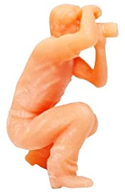 Figure in 1/64 Figure Realistiche Figure Non Dipinte Figure in Miniatura Modelli in 1/64 Figurine per Decorazioni di Case delle Bambole De, Stile a
