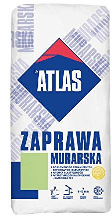 MAUERMÖRTEL Atlas - Mortero tradicional de albañilería (25 kg)