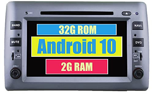 RoverOne Sistema Android Coche Radio GPS para Fiat Stilo 2002-2010 con Multimedia DVD Navegación Estéreo Bluetooth PhoneLink