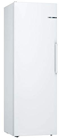 Bosch Home & Kitchen Appliances Serie 4 KSV36VWEPG Freestanding Fridge with SuperCooling function, LED Lights, EasyAccess Shelf, FreshSense sensors, 186x60cm, White