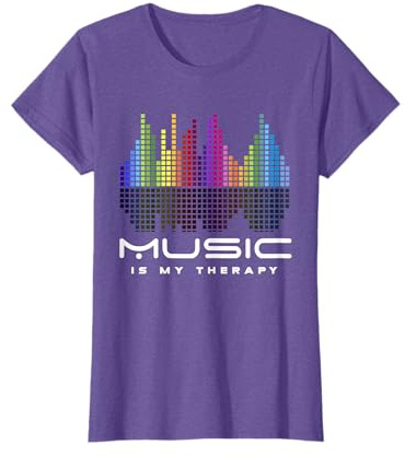 DJ Techno Therapy Music Equalizer edm Party T-Shirt