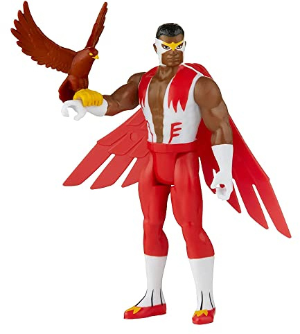 Marvel Hasbro, Legends Series, action figure da 9,5 cm di Falcon della Retro 375 Collection