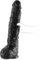 Shkanla 44 * 8.3 cm Riesen Dildo, Realistischer XXL Extra lange Anal Dildos, Big Dildo Groß Penis mit Echten Venen und Prallen Hoden, Sexspielzeug für erfahrene Frauen Männer Masturbation (Schwarz)