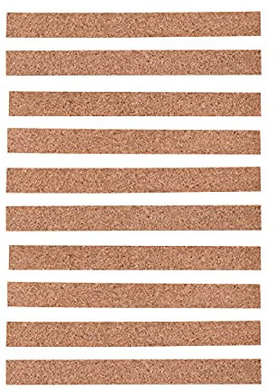 Thor Equine – 10x Korkstreifen zur Passoptimierung von Hu?ten ohne Klebestreifen – Ca. 20 x 2 x 0.2 cm Korkeinlagen liegen angenehm auf der Haut & können unter ein Schweißband gelegt werden