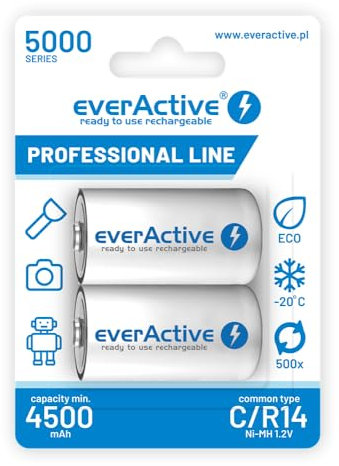 R14 AKU 2BL everActive 5000 Professional Line