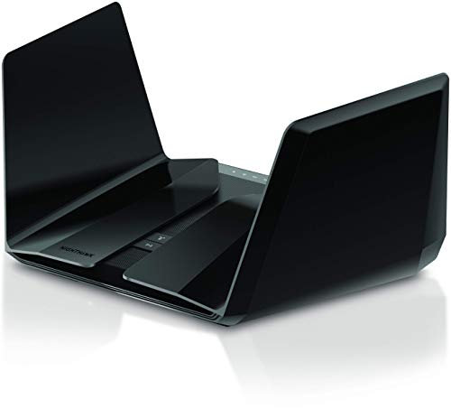 NETGEAR RAX120 Router WiFi 6 Nighthawk AX12, Velocità WiFi AX6000, Capacità per Oltre 30 Dispositivi, 5 Porte Gigabit, 2 Porte USB 3.0