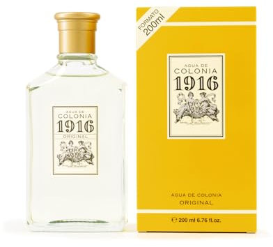1916 Eau de Toilette, 200 ml, Eau de Toilette, für Damen und Herren, Zitrus- und Blumenduft, langanhaltender Duft