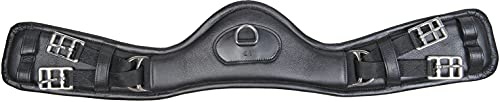 Sangle de selle en cuir - Modèle anatomique - Élastique