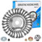 Spazzola per decespugliatore Stihl 150 x 25,4 mm, con accessori per l'installazione (6 pollici)