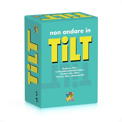 Tilt - Gioco da Tavolo - Party Game per Adulti e Ragazzi dai 10 Anni - Gioco di Carte - 3-6 Giocatori - Durata 20min - Edizione Italiana