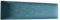 Muralo Samt Wandkissen Stoff Polsterpaneel Schlafzimmer Wohnzimmer Bett Wandpolster Bettkopfteil Lendekissen Modern Luxus Gepolstert Polster Paneel (Meerfarbe, 90 cm x 30 cm)