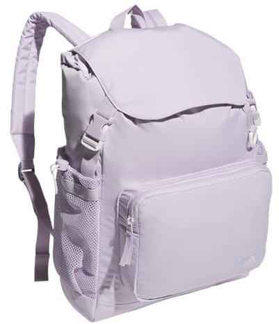 adidas Saturday Sport Fashion Compact Small Size Backpack Mochila, Lavanda Helada/Blanco, Talla única Unisex Adulto