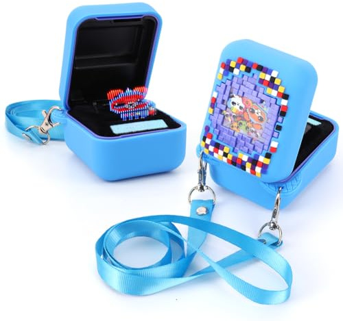 Junerain Étui en silicone pour animal de compagnie numérique interactif Bitzee, housse de protection pour accessoires électroniques virtuels Bitzee (étui uniquement)