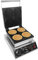 TONFEION Waffeleisen 1750W, Bubble Waffle Maker, für Vier Waffeln gleichzeitig, Antihaftbeschichtung, Einstellbare Temperatur 50~300℃, Perfekt für Frühstück, Camping und mehr
