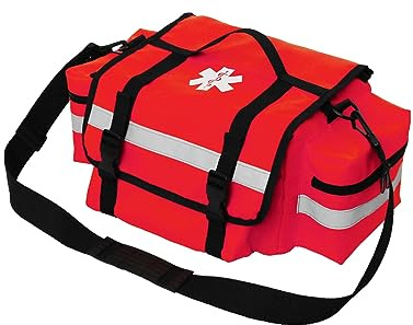 Lyirfan Borsa professionale vuota per primo soccorso, borsa medica per il primo soccorso, borsa medica di primo soccorso con riflettente, kit con mediche di emergenza,Rosso