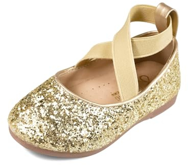 TRIWORIAE-Zapatos de Princesa para Niñas con Lentejuelas Purpurinas para Disfraz, Fiestas, Bodas, Sandalias Elegantes