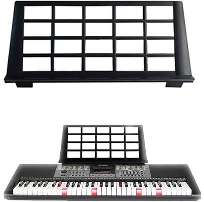 Black Keyboard Music Stand, Electronic Sheet Music Stands Holder, Piano Stand, Musical Instrument Parts Organ Holder, Instrument Accessories
