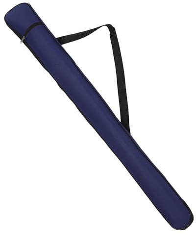 Healeved Bolsa para Espada de Kung Fu Azul 105 CM, Mochila Portátil para Artes Marciales Correas Ajustables, Resistente al Agua y Anticolisión, Adecuado para Taichi, Senderismo y