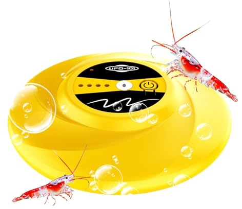 Aireador de Cebo Flotante - Burbujeador de Acuario Recargable, generador Ultra silencioso | de enriquecimiento de oxígeno Impermeable con Carga magnética, Dispositivo portátil de preservación