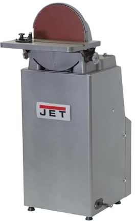 JET 12-Inch Disc Finishing Machine, 1960 RPM, 1.5 HP, 115/230V 1Ph (J-4400A)