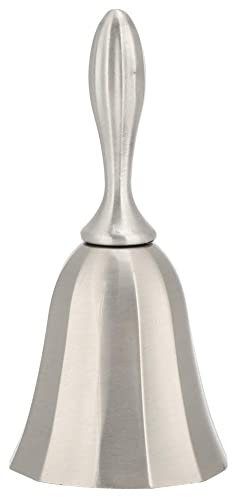 Campanella a mano in lega di zinco in stile europeo antico campanello da latta per la scuola e il servizio alberghiero o la decorazione innovativa della casa