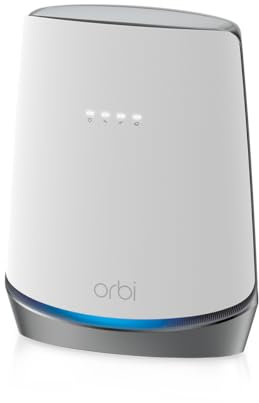 NETGEAR Orbi WiFi 6 Router with DOCSIS 3.1 Built-in Cable Modem (CBR750) – Cable Modem Router | Covers up to 2,500 sq. ft. 40+ Devices | AX4200 (Up to 4.2Gbps)