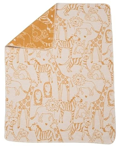 David Fussenegger Babydecke Safari Gold, 90x70 cm
