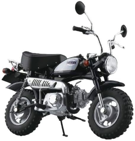 Aoshima Honda Monkey Limited Imperial Blue 1:12 Scale Diecast Bike