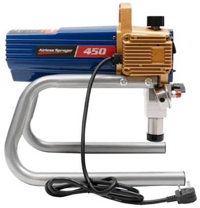 1500W Airless Paint Sprayer 220V Stand Airless Paint Sprayer 15MPa Electric Paint Spraying Machine Suitable for Paints Interior and Exterior Latex Paints Oil-based Paints and Water-Based Paints etc