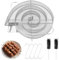 Set da 7 Pezzi Affumicatore Barbecue Portatile,Durevole,Generatore Fumo Freddo con Manico,Con 2 Spazzola, 4 Ganci,per griglie, affumicatori e forni per affumicatura, riutilizzabili