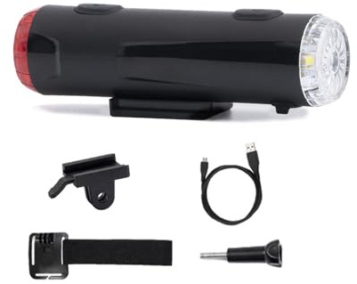 Impermeables Bicicletas Faro Y Luz Trasera Bicicleta Delantera Y Linterna Ciclismo Faro USB Recargable Cascos De Carretera