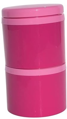 Tupperware Saliera e spezie (spezia) gigante 120 ml, torre da 90 ml, rosso, ideale per auto, ufficio, campeggio e in viaggio