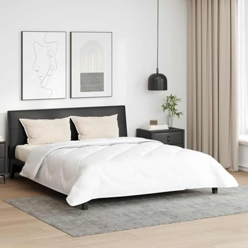 Générique Duvet d'été Simple avec Oreiller 3 pcs Blanc Microfibre,Maison & Jardin,Linge,Literie,Dessus-de-lit & couettes,Blanc,5.37 KG,3377318