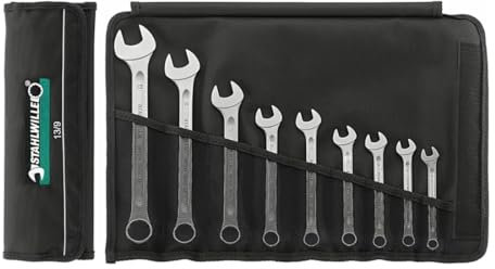 Stahlwille 96404803 Maulringschlüssel-Satz zöllig 8-tg.OPEN-BOX