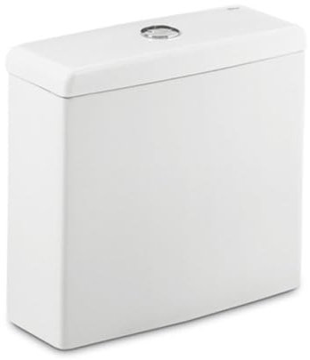 Roca,Meridian,Cisterna de doble descarga 4,5/3L con alimentación inferior para inodoro,Blanco,370mm x 140mm x 360mm,A341241000