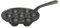SKEPPSHULT Schneckenpfanne, Gusseisen, Black, 21 cm