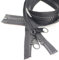 YaHoGa 182 cm #10 separare grandi plastica Cerniere Lampo nastro nero con doppio linguetta slider per cucire, sacco a pelo, barca, tela, copertura, trampolino, cuccia, tenda