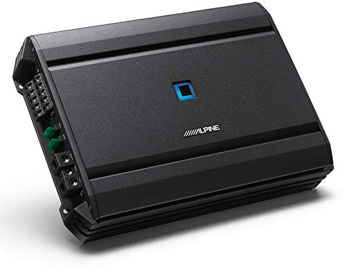 Alpine S-A55V - Etapa de Potencia Negro, 5-Canales - 4 x 60W + 1 x 300W a 2 Ohmios