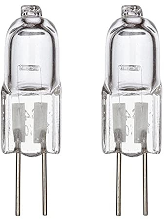 Ailopta Halogen Lamp G4 Oven Light Bulb, 20W 12V 280LM High Temperature Resistant Long Life Halogen Lamp Replacement Bulb for Oven and Microwave, 500 ° C Heat Tolerant