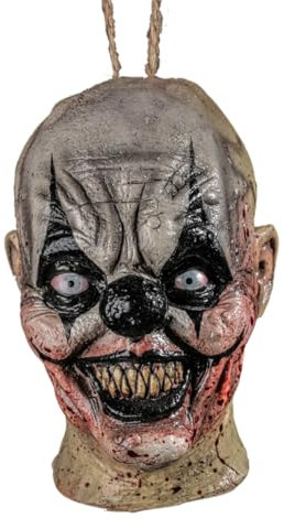Carnevil Horror Clown als kleine Mini-Maske Hängefigur 15cm