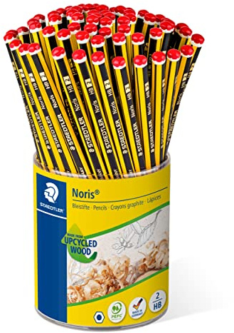 STAEDTLER Noris - Lápices HB. Bote con 72 unidades (120-2 KP72ST)