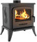 KRATKI Stufa a legna in ghisa KOZA K7 5kW Ø130mm - riscaldamento efficiente gamma di potenza 3-8kW, Stufa in ghisa economica ECO-DESIGN - Stufe Vintage & Svedesi - Classe di efficienza energetica A