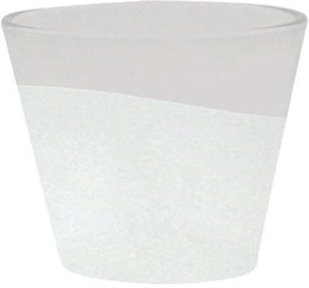 Yankee Candle Serene Sandblast Votive Holder, Glass, Grey