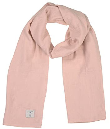 LÄSSIG Stillschal 70 x 230 cm/Muslin Nursing Scarf powder pink