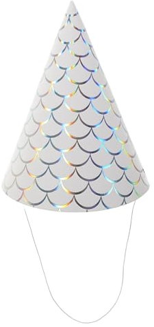 PARTY TIME - EA10236 - Lot de 6 Chapeaux de Fête Sirene