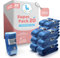20 Refill Nappy Bags Compatible with Angelcare Nappy Bin Refill Cassettes. Compatible with Angel Care Nappy Bin Bags Refill. Soflty scented Nappy Sacks (20 Pack)