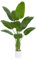 TXABL Bird of Paradise Artificial Plants Indoor 120 CM Fake Banana Leaf Plant Faux Floor Plants Tropical Tree in Pot Artificial Tree Fake Plant for Outdoor Modern Decor Home Living Room Office