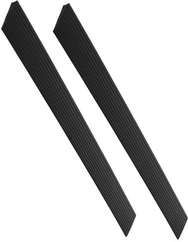 KOMBIUDA 2 Pièces Rampe De Seuil pour Porte Rampe De Seuil pour Bande De Transition Réductrice De Sol