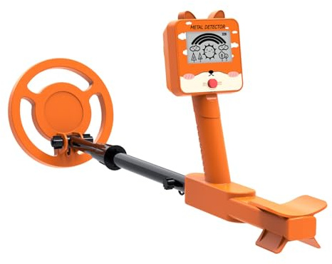Rilevatore di metalli per bambini facile da usare, strumento di rilevamento per uso esterno, foreste, praterie, spiagge sabbiose, esplorazione per bambini
